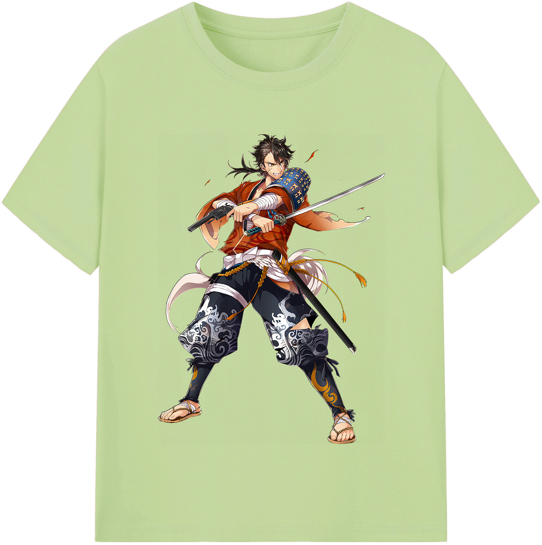 （画像用） 刀剣乱舞 Touken Ranbu 綿100％半袖Tシャツ（フロントプリント）
